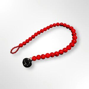 Red Button Bracelet